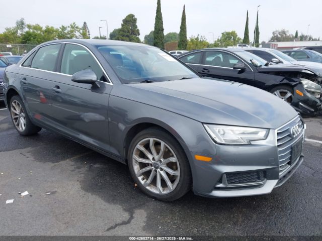 2019 AUDI A4 WAUHMAF49KA021964