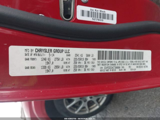 2014 DODGE JOURNEY 3C4PDDEG4ET300800 Photo 8
