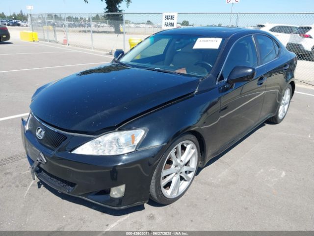 2007 LEXUS IS 250 JTHBK262072036839 Photo 1