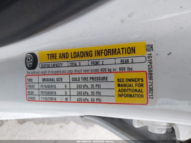 1G1PC5SB9F7138212 Chevrolet LUV