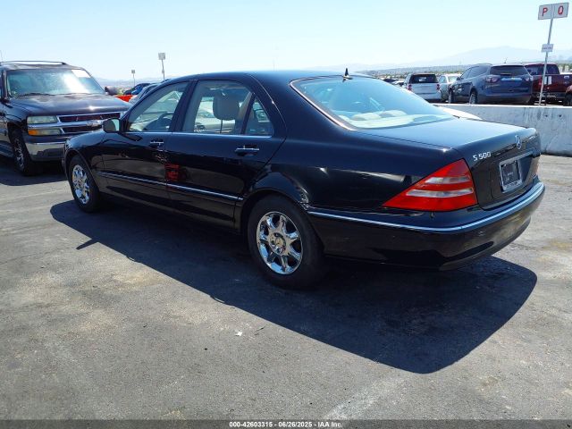 2000 MERCEDES-BENZ S 500 WDBNG75J8YA048281 Photo 2
