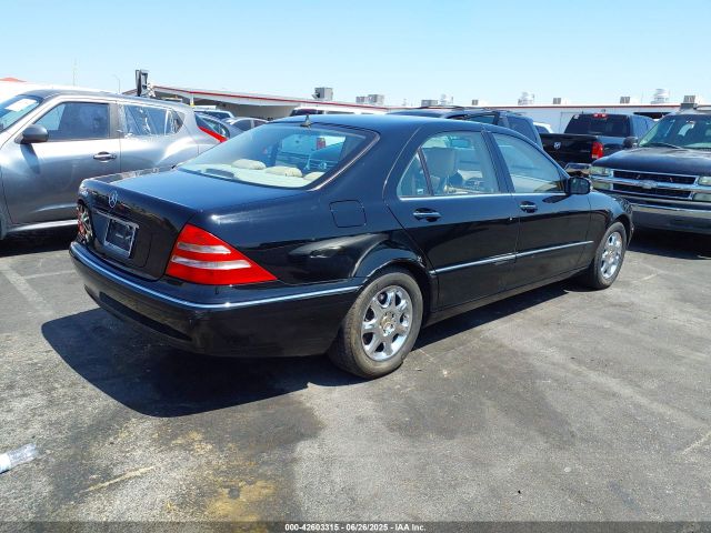 2000 MERCEDES-BENZ S 500 WDBNG75J8YA048281 Photo 3