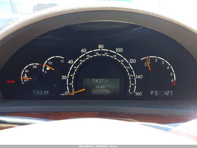 2000 MERCEDES-BENZ S 500 WDBNG75J8YA048281 Photo 6