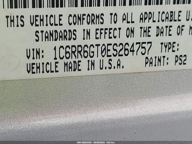 2014 RAM 1500 1C6RR6GT0ES264757 Photo 8