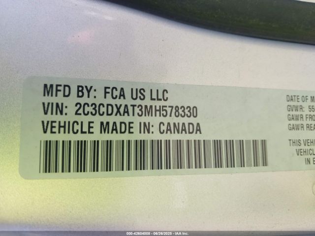 2021 DODGE CHARGER 2C3CDXAT3MH578330 Photo 8