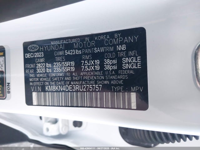 Hyundai Ioniq 5 2024 KM8KN4DE3RU275757 Image 9