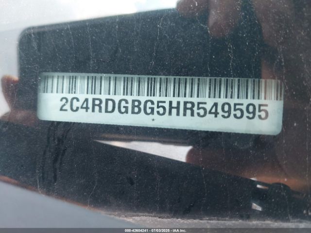2017 DODGE GRAND CARAVAN 2C4RDGBG5HR549595 Photo 8