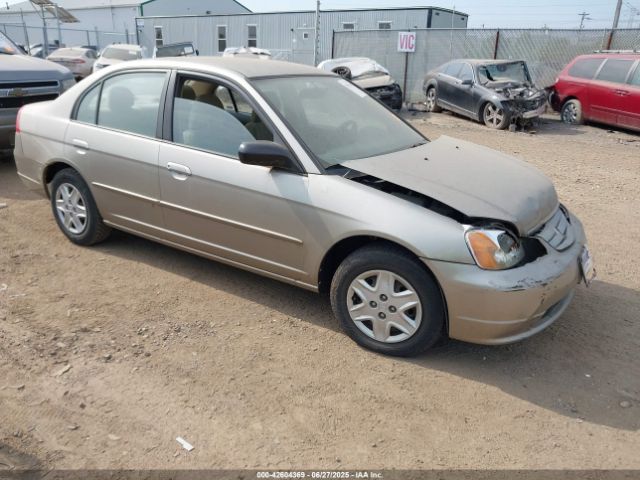 2003 HONDA CIVIC 2HGES16563H562592