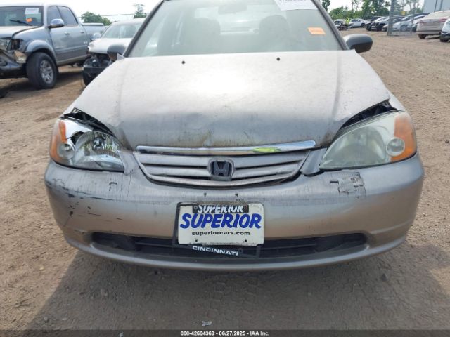 2003 HONDA CIVIC 2HGES16563H562592 Photo 5