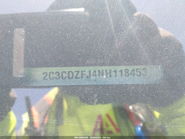 2C3CDZFJ4NH118453 Dodge 2022