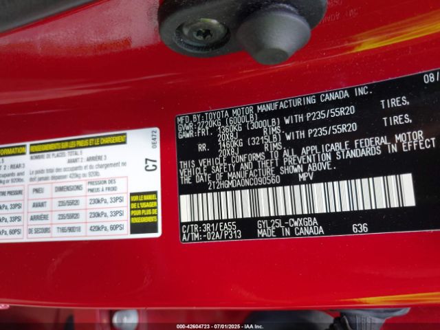 2022 LEXUS RX 450H 2T2HGMDA0NC090560 Photo 8