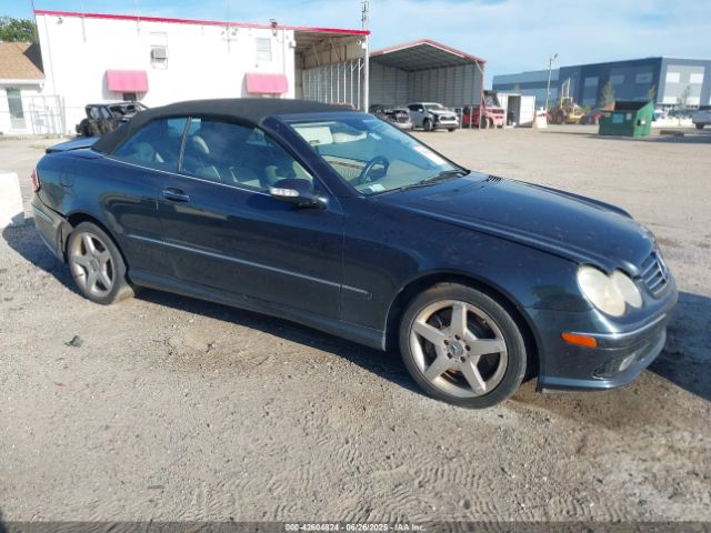 2005 MERCEDES-BENZ CLK 500 WDBTK75G75T035547