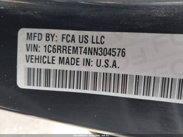 2022 RAM 1500 1C6RREMT4NN304576 Photo 8