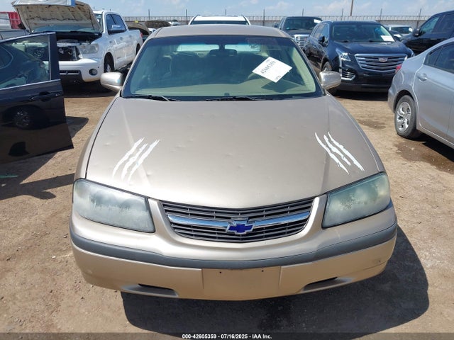 42605359 :رقم المزاد ، 2G1WF52E949213242 vin ، 2004 Chevrolet Impala مزاد بيع
