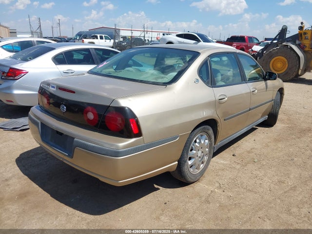 42605359 :رقم المزاد ، 2G1WF52E949213242 vin ، 2004 Chevrolet Impala مزاد بيع