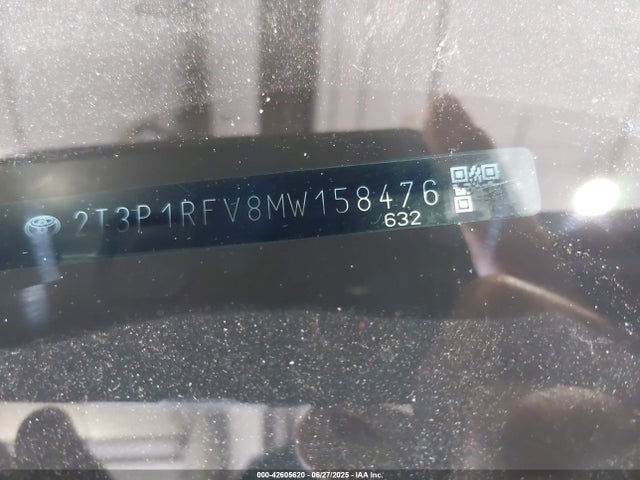 2T3P1RFV8MW158476 Toyota a25a-fks