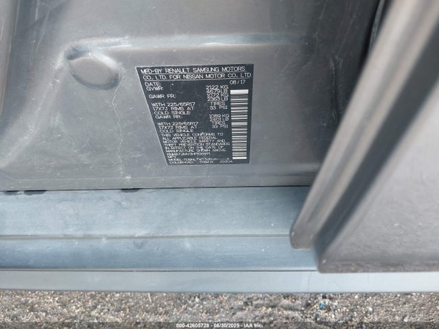KNMAT2MV3HP616971 Nissan 2017