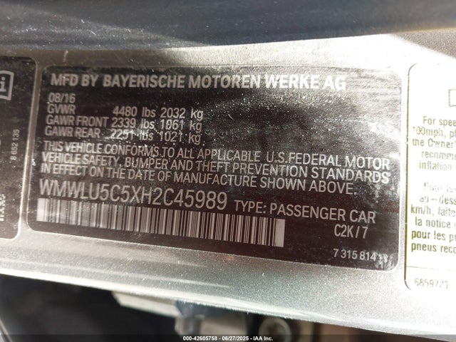 2017 MINI CLUBMAN WMWLU5C5XH2C45989 Photo 8