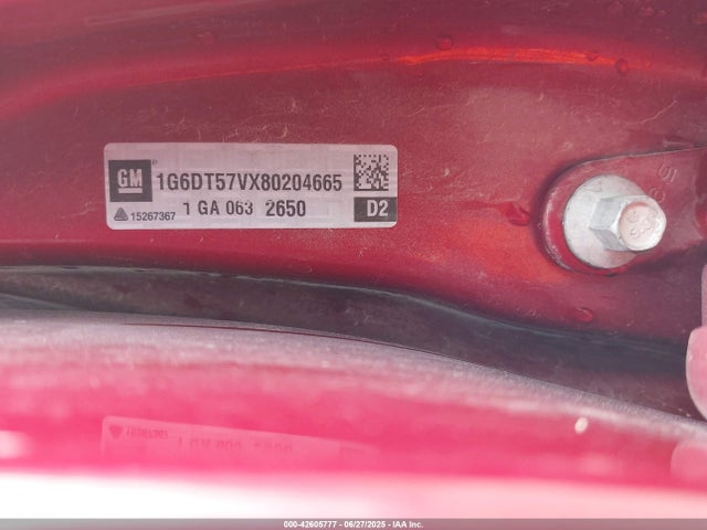 2008 CADILLAC CTS 1G6DT57VX80204665 Photo 8