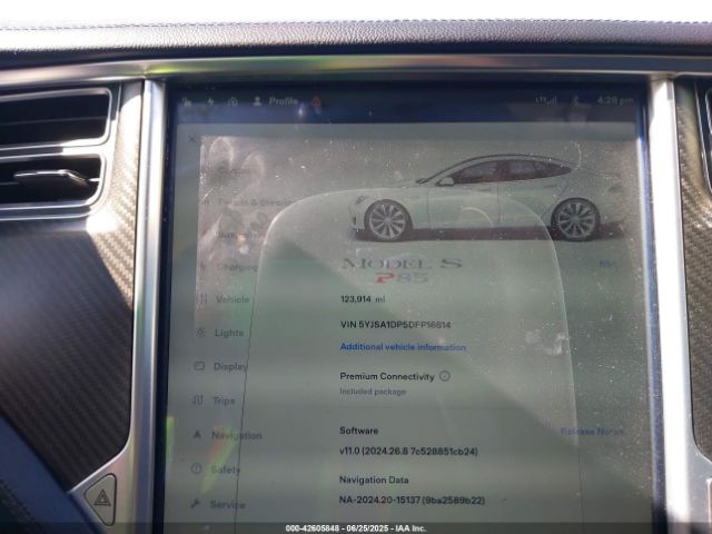 2013 TESLA MODEL S 5YJSA1DP5DFP16614 Photo 6