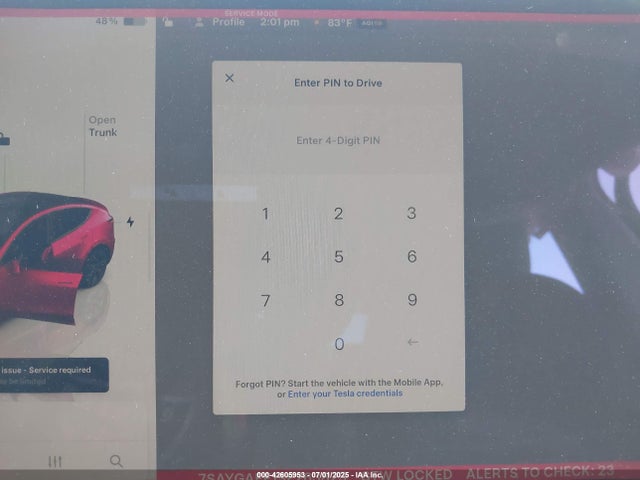 7SAYGAEE1SF263825 Tesla Model Y
