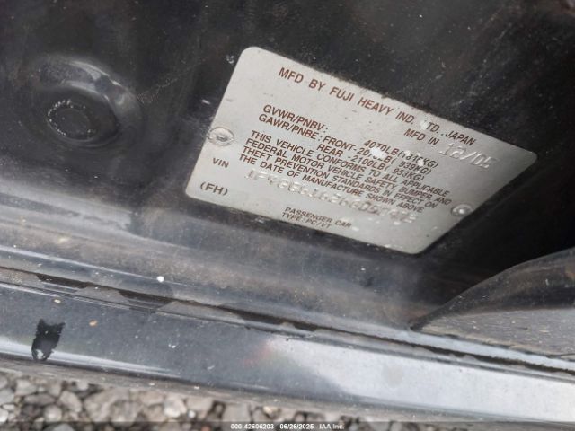 2006 SAAB 9-2X JF4GG61626G050973 Photo 8