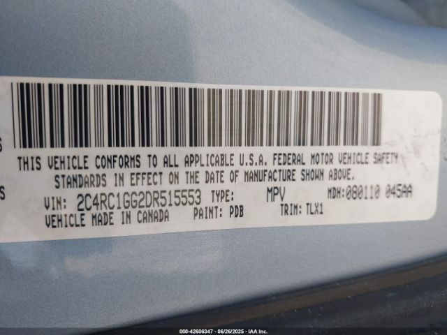 2013 CHRYSLER TOWN & COUNTRY 2C4RC1GG2DR515553 Photo 8