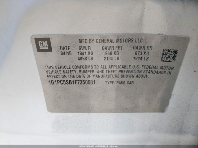 1G1PC5SB1F7250681 Chevrolet LUV