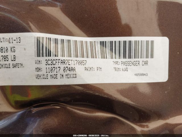 2014 FIAT 500 3C3CFFAR7ET170057 Photo 8