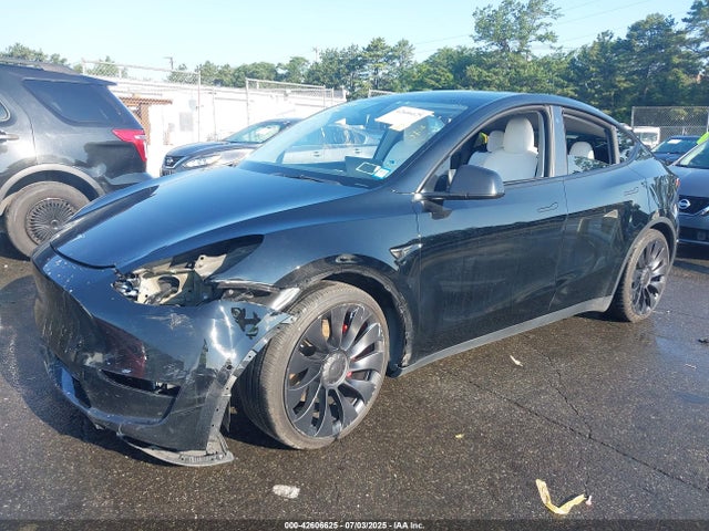 2022 TESLA MODEL Y 7SAYGDEF5NF457448 Photo 1