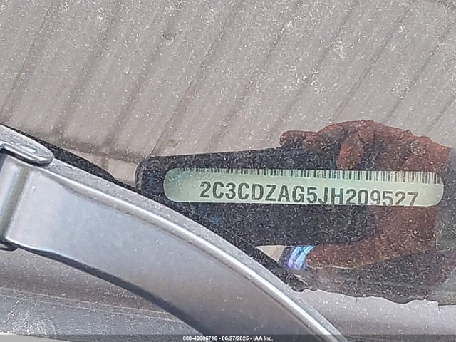 2C3CDZAG5JH209527 Dodge 2018