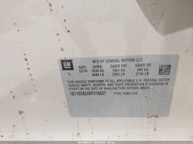 1G11C5SL6EF215637 Chevrolet lkw