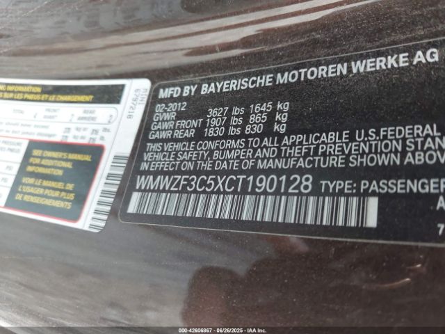 2012 MINI COOPER CLUBMAN WMWZF3C5XCT190128 Photo 8