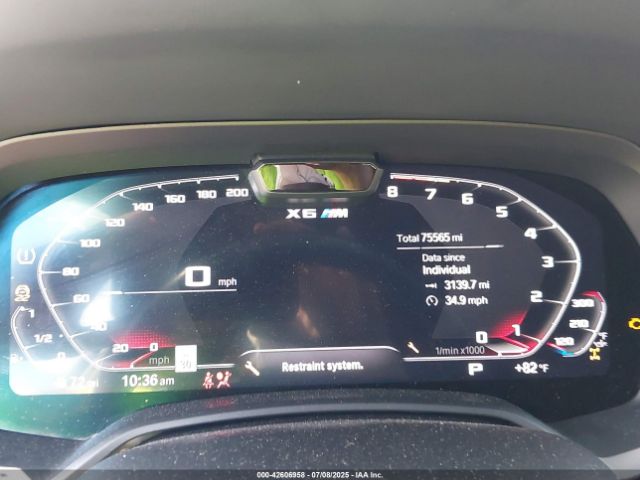 2022 BMW X6 M 5YMCY0C08N9J95826 Photo 6