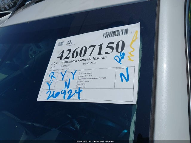 4S4BTANC1N3212559 Subaru na, u5