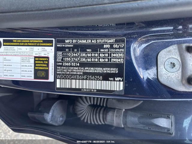 2017 MERCEDES-BENZ GLC WDC0G4KB6HF256258 Photo 8