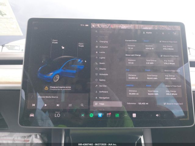 2019 TESLA MODEL 3 5YJ3E1EBXKF214027 Photo 6