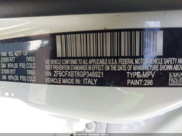 2016 FIAT 500X ZFBCFXBT6GP348921 Photo 8