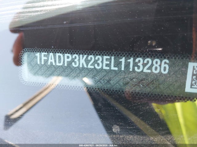 1FADP3K23EL113286 Ford 2014
