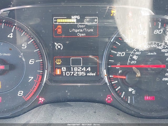 JF1VA1C69J9839351 Subaru dib