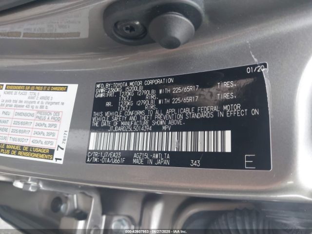 2020 LEXUS NX 300 JTJDARDZ5L5014394 Photo 8