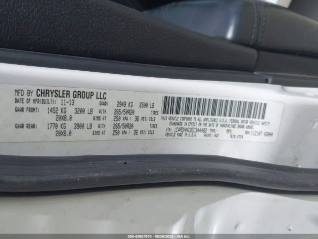 2014 DODGE DURANGO 1C4RDHAG3EC344482 Photo 8