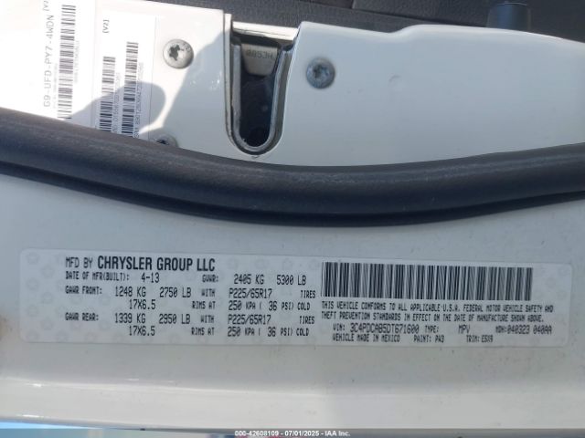 2013 DODGE JOURNEY 3C4PDCAB5DT671600 Photo 8