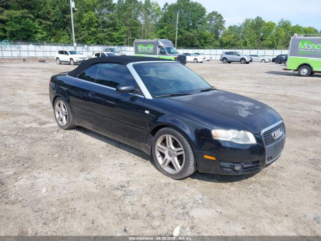 2007 AUDI A4 WAUAF48H17K025845