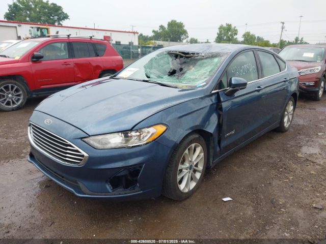 2019 FORD FUSION HYBRID 3FA6P0LU8KR181572 Photo 1