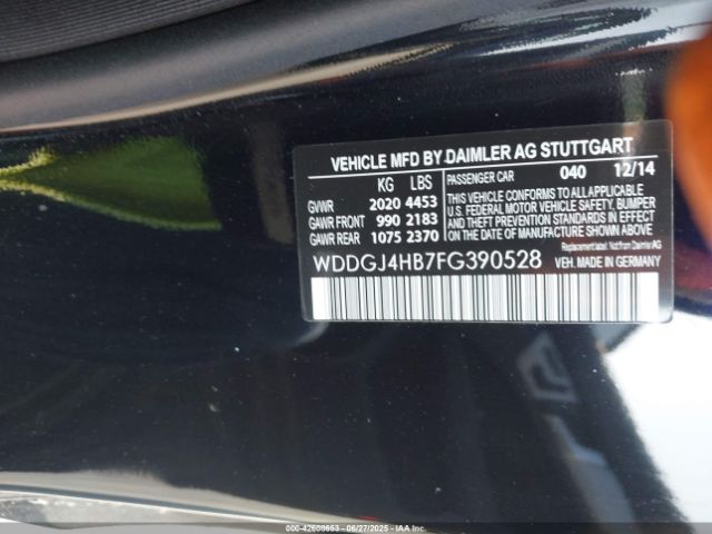 2015 MERCEDES-BENZ C 250 WDDGJ4HB7FG390528 Photo 8