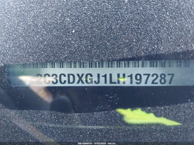 2C3CDXGJ1LH197287 Dodge 2020