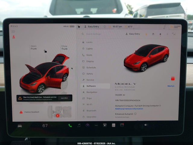 7SAYGDEE0PA042934 Tesla 2023
