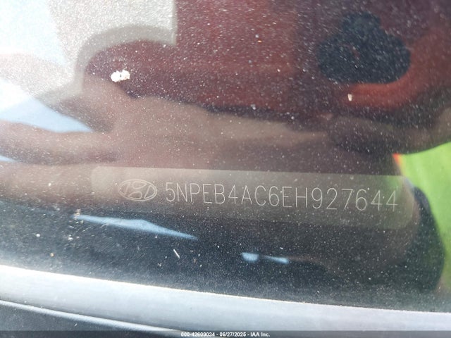 5NPEB4AC6EH927644 Hyundai gamma