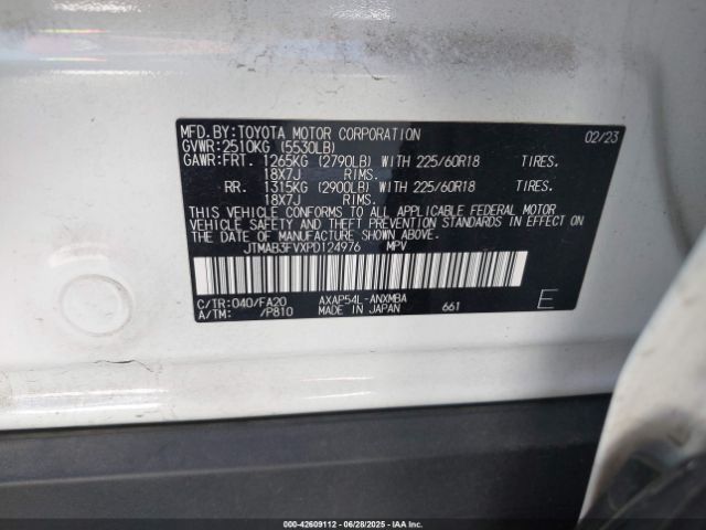 2023 TOYOTA RAV4 PRIME JTMAB3FVXPD124976 Photo 8